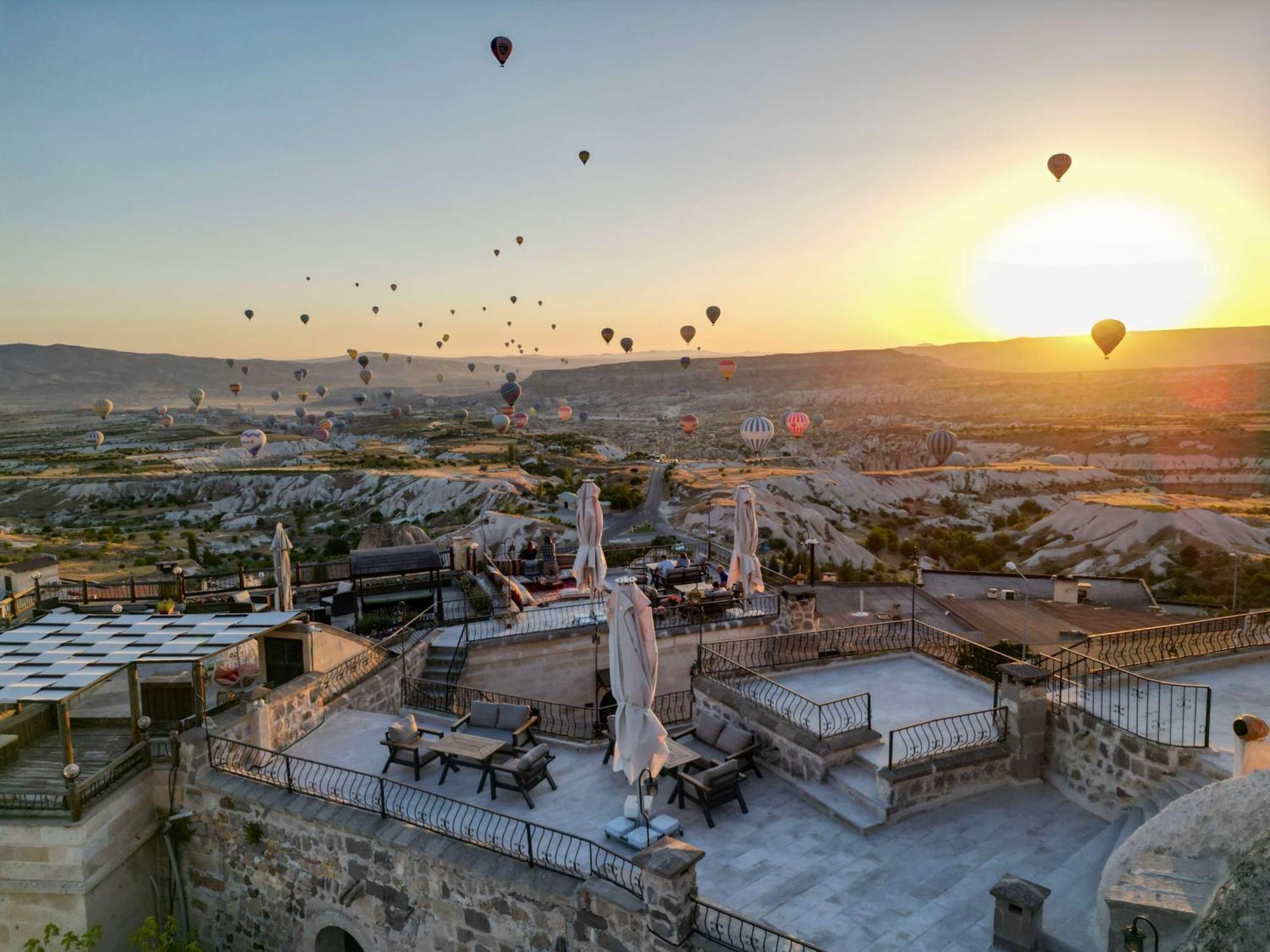 Hotel Ages In Cappadocia Üchisar Exteriér fotografie