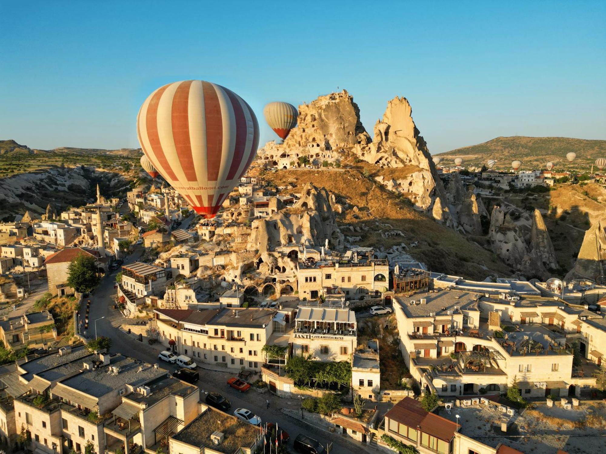 Hotel Ages In Cappadocia Üchisar Exteriér fotografie