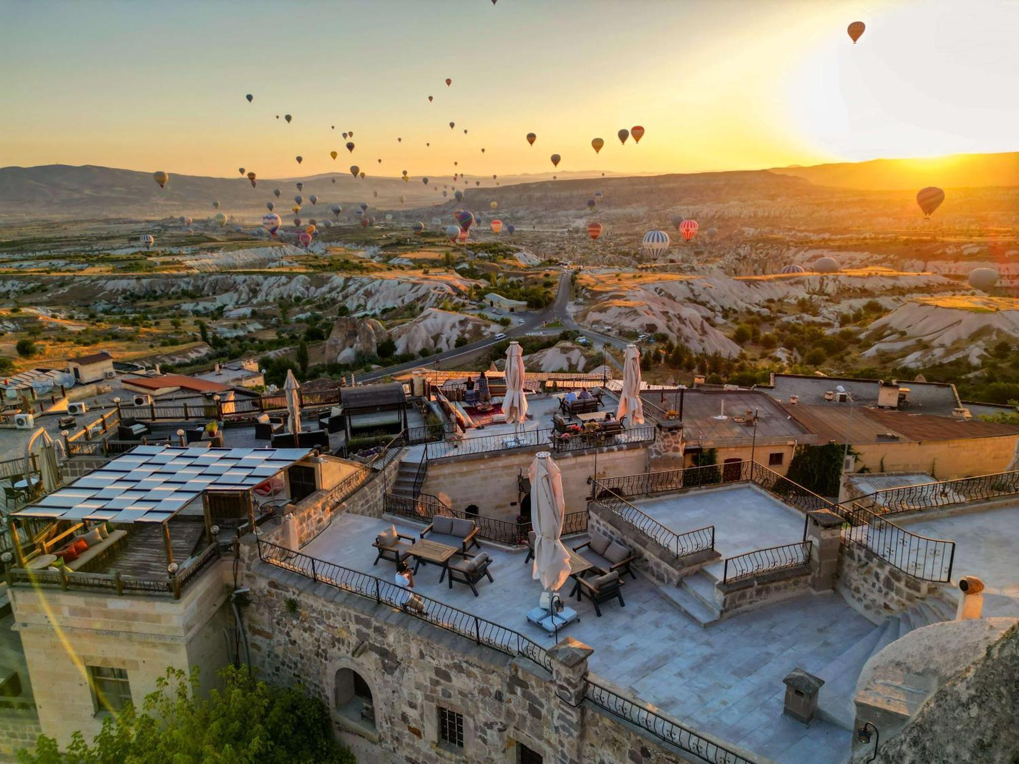 Hotel Ages In Cappadocia Üchisar Exteriér fotografie